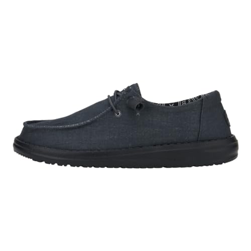 HEYDUDE Women's Wendy Chambray Lace-Up Loafer