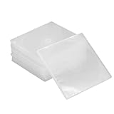 Boîtier transparent pour CD : avec film protecteur extérieur, étui de rangement pour dvd