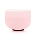 Hye-eun Pink Crystal Singing Bowls Set, 432hz 8