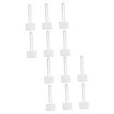 Cabilock 12 Pcs Facial Squeezer Bathroom Toothpaste Squeezer Metal Tube Presser Paint Squeezer Metal Toothpaste Squeezer Toothpaste Rollers clamp dye Cream Pigment