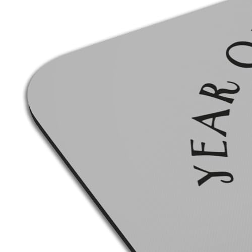 Sets de table en caoutchouc antidérapant gris Signe du Cheval