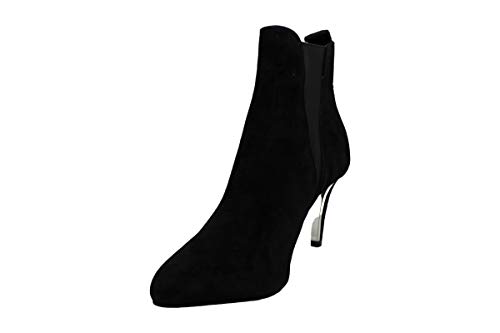 Dkny Womens Alani Suede Closed Toe Ankle Fashion Boots, Black Suede, Size 9.0 #TOP19