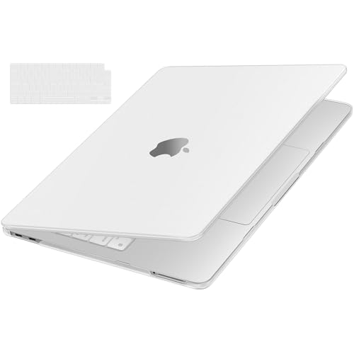 MOSISO Custodia Compatibile con MacBook Neo 13 pollici Cover con A18 Pro Chip 2026, Naturale Ultra-Sottile Case Compatibile con MacBook Neo Cover&Copritastiera, Trasparente Opaco