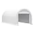 Outsunny 10' x 16' Carport, Heavy Duty Portable Garage Storage Tent with Large Zippered Door, Anti-UV PE Canopy Cover for Car, Truck, Boat, Motorcycle, Bike, Garden Tools, Outdoor Work, White