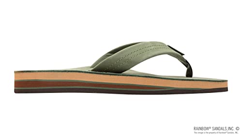 Rainbow Sandals Men's Limited Edition - Double Layer Wide Strap w/Custom Colors4