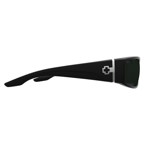SPY OPTIC Mens COOPER Sunglasses - Matte Black/Grey Lens3