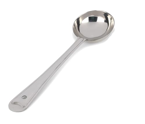 Kanshita's Rasoiware 28 cm Stainless Steel Ladle – Cooking Spoon for Stirring and Serving Soups