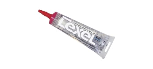 Sashco 13013-2 13013 5oz Sealants Clear Lexel Adhesive Caulk, 5-Ounce