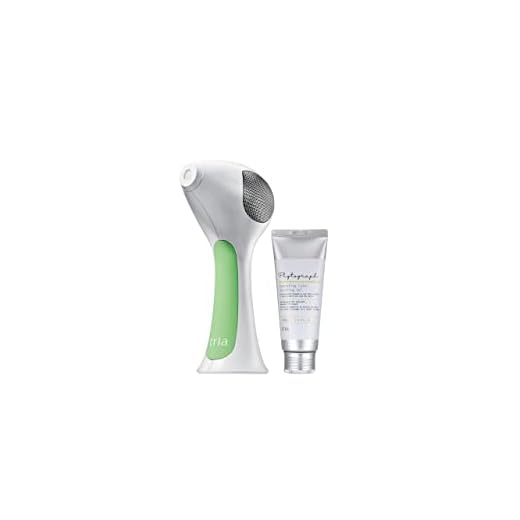 Tria Hair Removal Laser 4X Deluxe Kit - Safe At-Home Laser Hair Removal for Women and Men - Green