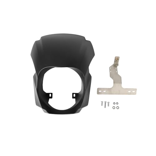 Carénage de phare noir mat anti-vibrations pour cache latéral Breakout 107