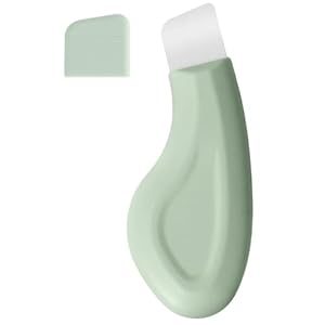 Blackhead Remover Tool,Silicone Face Nose Pore Blackhead Scraper Spatula Sebum Black Head Remover Cleaner Tool,Deep Clean Master Removal Black-Head for Facial Skin Women Men Stainless Steel Extractor