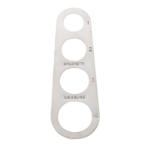Cabilock 4agujeros Medidor Espaguetis Compacto Utensilios Cocina Pasta Herramienta Fideos
