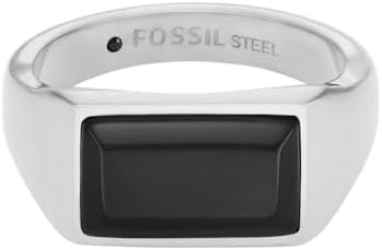 Fossil Anillo - Silberfarben/plateado