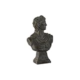 FIGURA FIBRA VIDRIO 36X18X58,5 BUSTO GRIS_AlexandreHouse