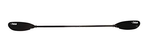 Image of Pelican - Poseidon Paddle - Aluminum Shaft with Reinforced Fiberglass Blades - Lightweight, Adjustable Kayaks Paddles - Perfect for Kayaking Boating
