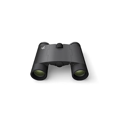 Swarovski Optik 7x21 CL Curio Waterproof Roof Prism Compact Binoculars with 7.7 Degree Angle of View, Anthracite Black