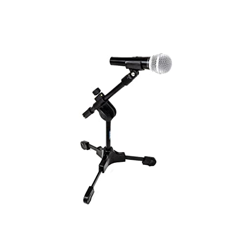 Suporte P/Microfone de Mesa Semi Articulado SPM LIGHT Preto ASK