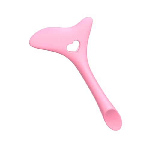 Beaupretty アイライナーエイド アイ ームアプリケーター ブルゴーニュ シールド アイシャドウ アプリケーター ガイド アイメイク アイライナーステンシル 口紅着用補助具 シリカゲル ピンク