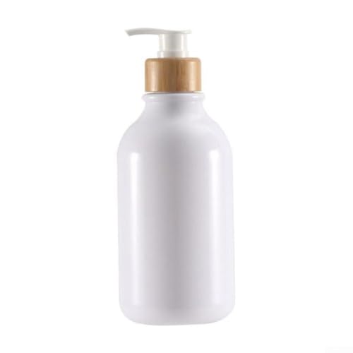 Botella dispensadora de jabón de plástico PP de 500 ml recargable (500 ml Botella dispensadora de jabón de plástico PP de 500 ml recargable (500 ml