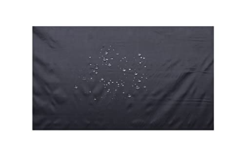 Image of The Furnishing Tree Mattress Protector /Waterproof Bedsheet Size WxL 36x75 inches Set of Two for Double Bed Polyester Black