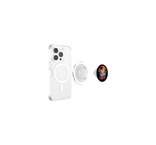 PopGrip para MagSafe Palmera Vintage PopSockets soporte magnético retro para iPhone 3