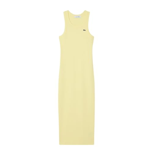 Image of Lacoste Women's Core Collection Slim Fit Sleeveless T-Shirt Dress