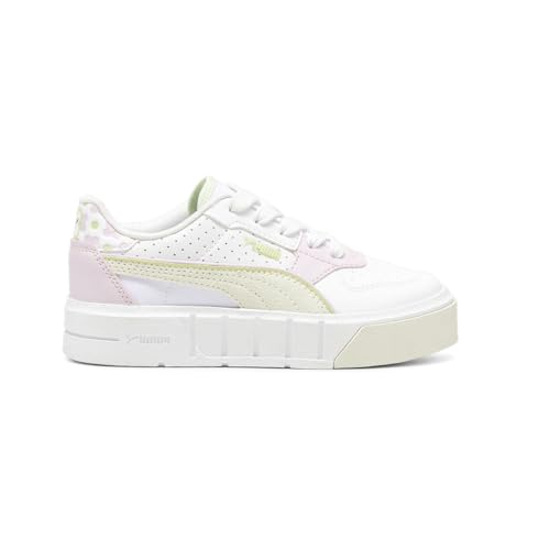 PUMA Kids Girls Cali Court Match Point Lace Up Sneakers Shoes Casual - White - Size 3 M
