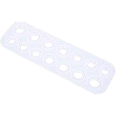 QINREN Ring Silicone Resin Molds, Jewelry Casting Mould Molds DIY Silicone Pendant Crafting Mold Earring Round Mold Jewellery Epoxy Making Mould for Decoration Jewelry Handmade Craft Multiple Sizes Cover