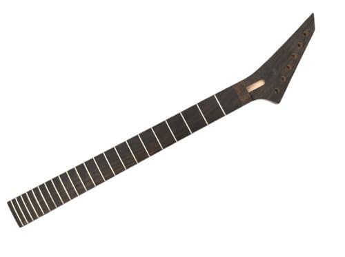 Manche guitare gaucher érable palissandre résout la justesse des notes aiguës