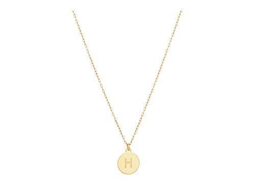 Kate Spade New York Kate Spade Mini Initial Pendant H Gold One Size