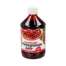 Zumo de Granada Alta Potencia Madal Bal 500ml – Pack de 2, Formato Ahorro de Extracto Líquido de Granada Pura y Concentrada, Rico en Polifenoles, Punicalaginas y Antioxidantes