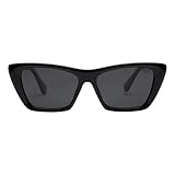 I-SEA Women's Sunglasses - Cate (BLACK/SMOKE POLARIZED), 32mm