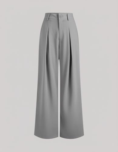 Image of Nermosa High-Waist Korean Trousers with Wide Baggy Fit | Trendy GenZ Streetwear Pants