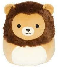 Squishmallow Kellytoy Oficial - Peluche oficial del escuadrón del zoológico de vida silvestre, suave y blando (león Francis, 8 pulgadas)