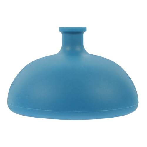 COHEALI Palm Chest Percussion Cup Silicone Palm Sputum Cup Mucus Removal Device Sputum Remover Chest Physical Aids for Adult Mucus Sputum Problem Blue