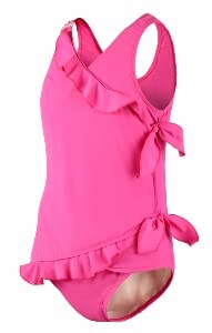 SeeninKes-Vir Waterfall Incontinence Swimsuit (9-10 Years, Pink)