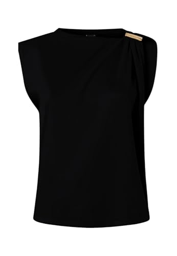 Haut avec détails dorés PINKO en tissu noble et finitions luxe