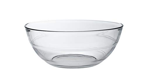 Set Di 3 Ciotole In Vetro Trasparente Vintage: Perfette Per Insalate, Frutta E Gelato!