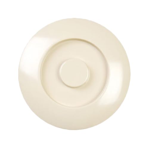 FSE NS608CT Tortilla/Divided Server Lid, 8-1/4" Dia., Break-Resistant, Dishwasher Safe, Melamine, NuStone Tan, Pack of 12