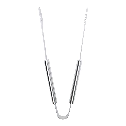 Mimo Style Pegador Longo Para Churrasco 43cm, Feito Inteiramente em Aço Inoxidável de Alta Qualidade