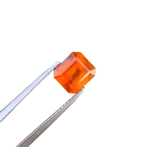 Pierre hessonite non chauffée 7,85 ratti pour créer votre bague de méditation sur mesure