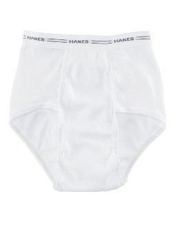Hanes Red Label Men's Plus-size 3-pack Extended Sizes Full Rise Briefs3
