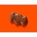 REESE'S Milk Chocolate Peanut Butter Snack Size Bats, Halloween Candy Bag, 9.6 oz
