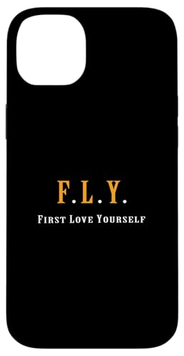 �I�����W�J���[ First Love Yourself �I�����W�O���t�B�b�N �X�}�z�P�[�X iPhone 14 Plus �p