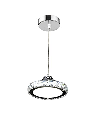 Chandelier cristal moderne îlot de cuisine et luminaire de chambre