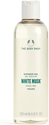 The Body Shop White Musk Shower Gel – Fresh, Floral Cleanse from Head-to-Toe – Vegan – 250ml