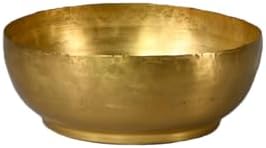 Serene Spaces Living Lightweight Antique Brass Decorative Bowl - ...