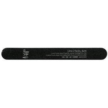 Peggy Sage 2-Way Nail File Black 100/180