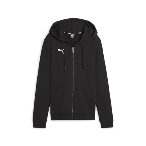 Puma Damen Teamgoal Casuals Hooded Jacket Sweat, Puma Black-Puma White, XL...