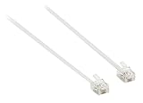Das Kabel für den Telefon Valueline Telefonkabel (RJ11-Stecker, 5 m) weiß